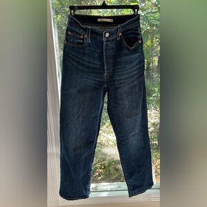 Levi’s ribcage straight jeans